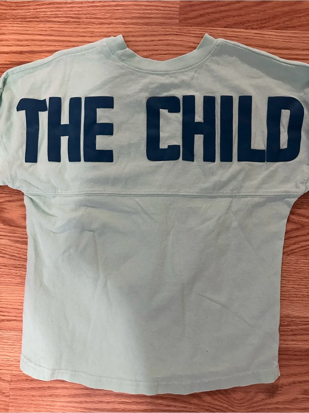 Disney Star Wars Spirit Jersey Kids M Green Grogu The Child Long Sleeve Yoda